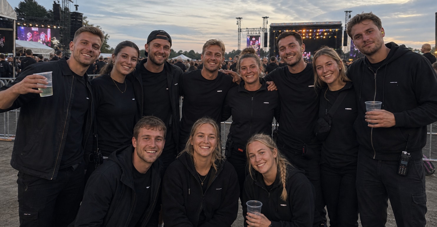 EventVikar medarbejdere samlet til event
