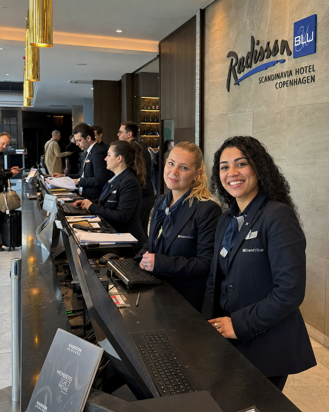 EventVikar-personale hos Radisson Blu